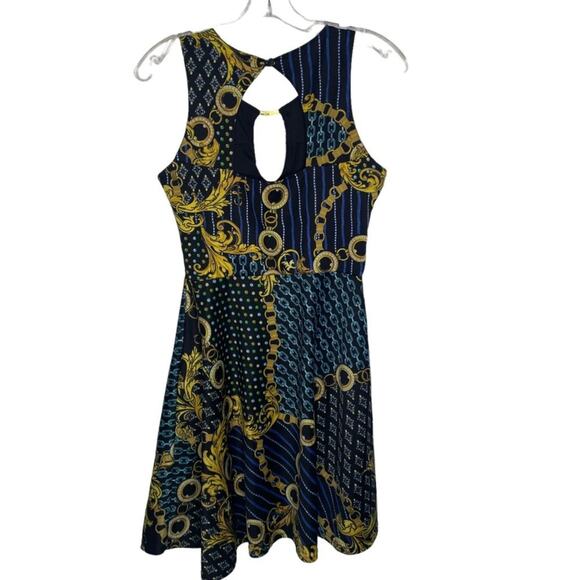 Nicki Minaj Womens Dress Size M Sleeveless Chain Link Mini Short Unlined - Picture 2 of 16